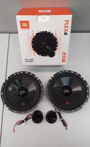 KIT 2 VIAS ALTO FALANTES 6" JBL FLEX 4  55W RMS 62VFX55