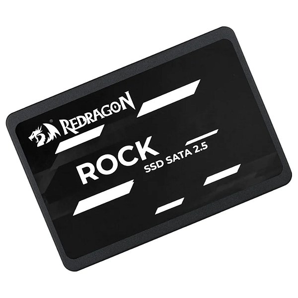 SSD 120GB SATA III REDRAGON ROCK 2,5" LEITURA E GRAVAÇÃO 520MB/S 470MB/S GD310