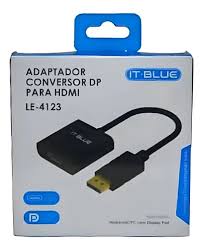 ADAPTADOR CONVERSOR DISPLAY PORT PARA HDMI IT-BLUE LE 4123