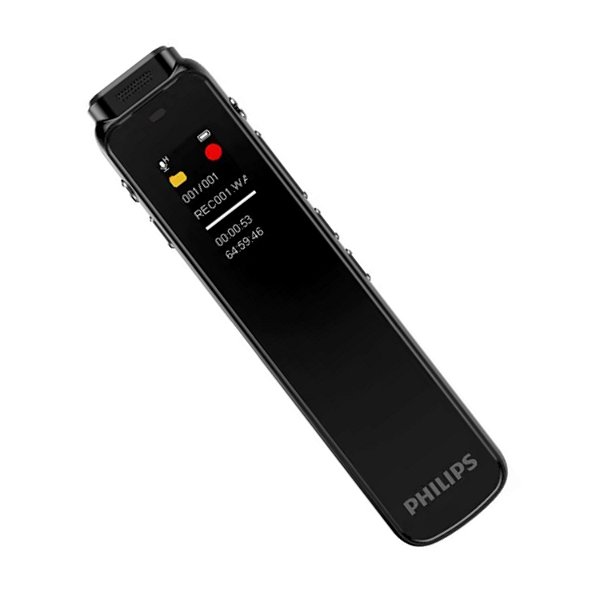 GRAVADORA DE VOZ PHILIPS VOICETRACER VTR5010 32GB BLACK