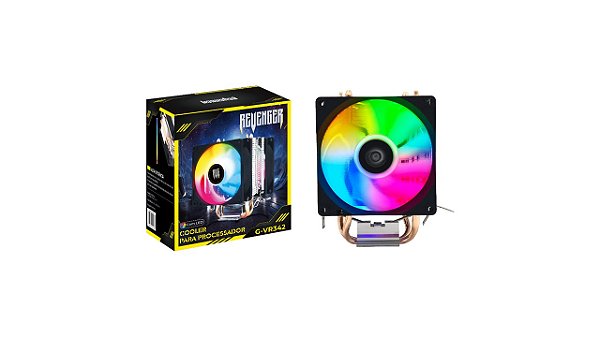 COOLER PARA PROCESSADOR REVENGER RGB G-VR344