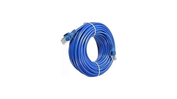 CABO DE REDE CAT6 20 M AZUL