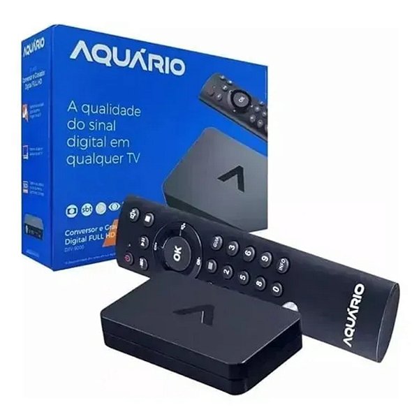 CONVERSOR GRAVADOR DIGITAL  FULL HD MODELO DTV 9000 AQUARIO