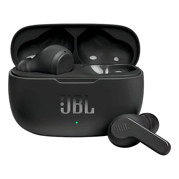 FONE DE OUVIDO S FIO JBL BLUETOOTH ANC WAVE BEAM 2 PRETO