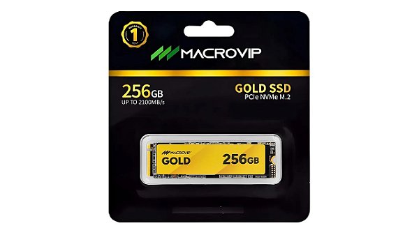 SSD M2 250GB 256GB MACROVIP NVME GOLD 2100MB/S