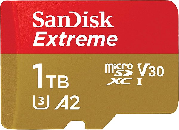 CARTAO DE MEMORIA MICRO SD 1 TERA SANDISK EXTREME 190 MB/S