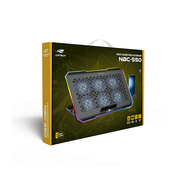 BASE PARA NOTEBOOK 17.3 C3 TECH NBC BK550BK