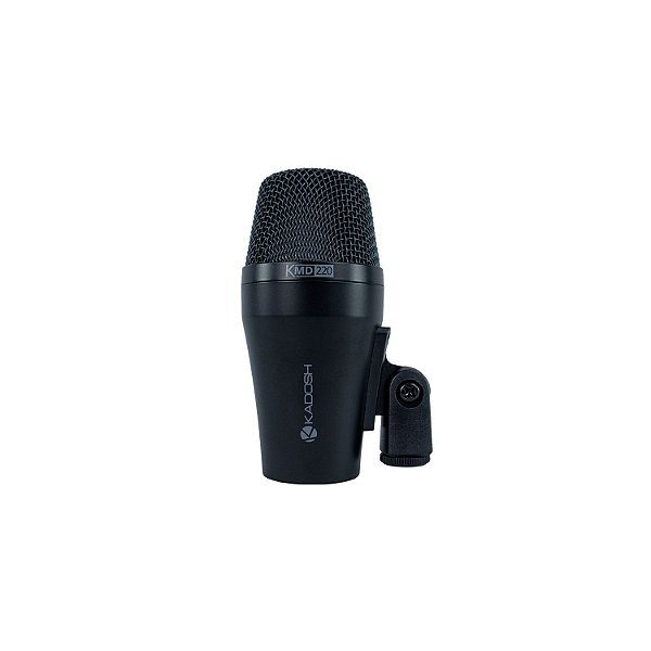 MICROFONE COM FIO KADOSH KMD 220 PARA BUMBO E PERCUSSAO