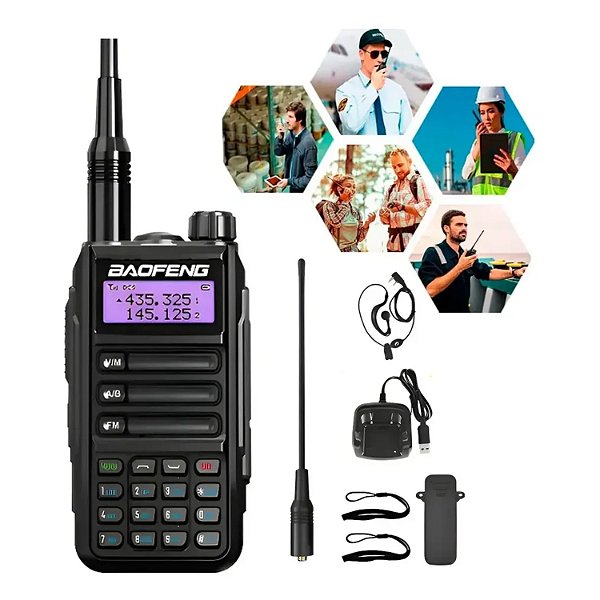 BAOFENG WALKIE-TALKIE UV16 COMUNICAÇÃO BANDA DUPLA BF