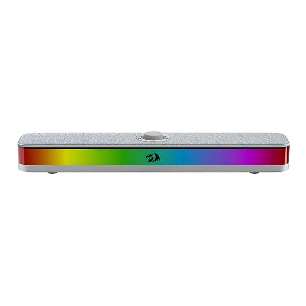 CAIXA DE SOM SOUNDBAR GAMER NEO RGB CINZA REDRAGON GS515G
