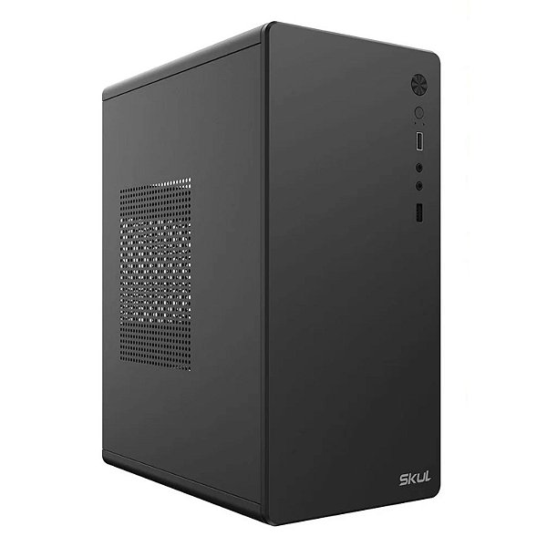 COMPUTADOR SKULL B500 QUAD CORE I5 3470 3.2GHZ MEM 8 GB DDR3 SSD 128 FONTE 200W LINUX UBUNTU