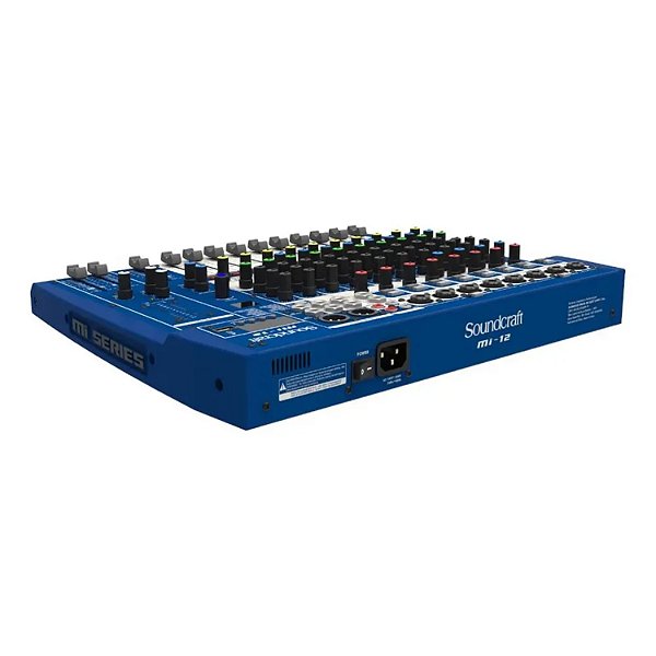 MESA DE SOM 12 CANAIS SOUNDCRAFT MI 12