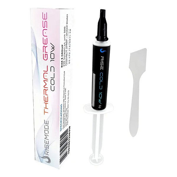 PASTA TERMICA RISE MODE COLD SERINGA PRATA 10W 5G RM-TG-10-CLD