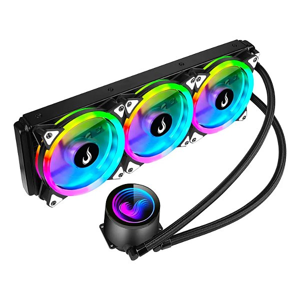 WATER COOLER GAMER RISE MODE BLACK 360MM RGB TDP 270W RM-WCB-07-ARGB