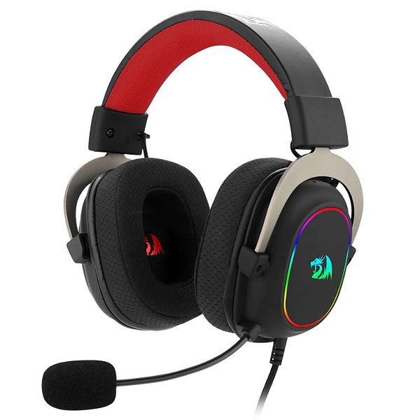 FONE DE OUVIDO HEADSET REDRAGON ZEUS X H510-RGB USB
