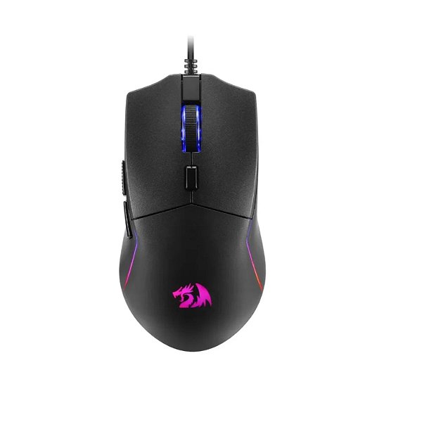 MOUSE GAMER REDRAGON NAGA PRETO RGB 10000DPI 6 BOTÕES PROGRAMÁVEIS M730 RGB