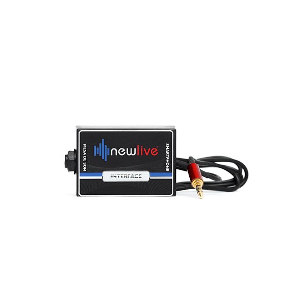 INTERFACE DE AUDIO NEW LIVE MESA DE SOM