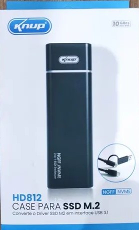 CASE SSD M2 KNUP  USB 3.0 5GB/S HD812