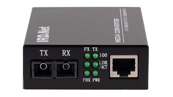 CONVERSOR DE FIBRA UNICA 100MBPS TOMATE MHD-100D