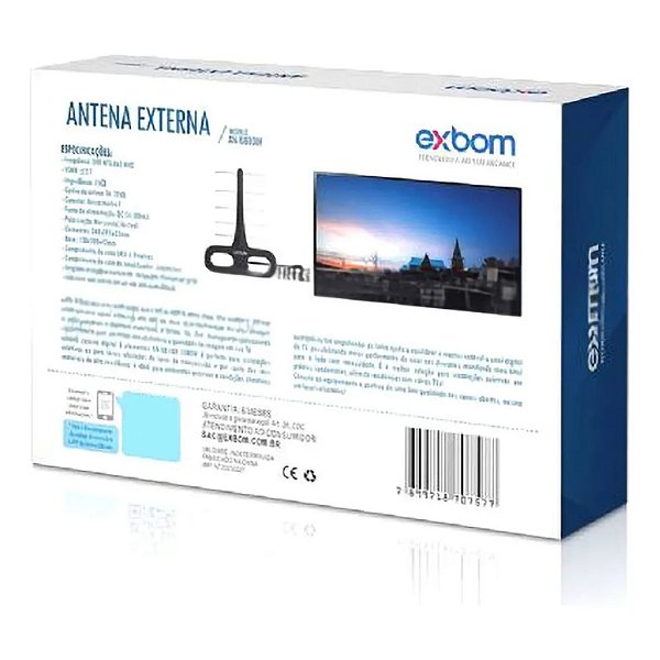 ANTENA EXTERNA EXBOM 32DBI AN-K8100F