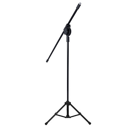 PEDESTAL BÁSICO PARA MICROFONE VISAO MUSICAL SEM REGULAGEM DE ALTURA VPM-B BK