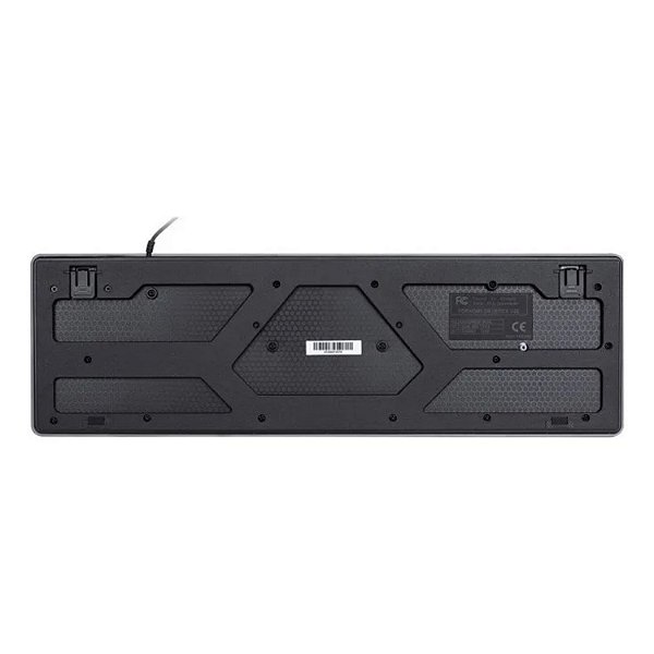 TECLADO MULTIMIDIA SLIM LED BRANCO VINIK CHOCOLATE TC200