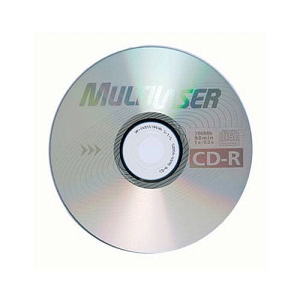 TUBO DE CD  COM 50 UNIDADES 700MB MULTILASER CD051