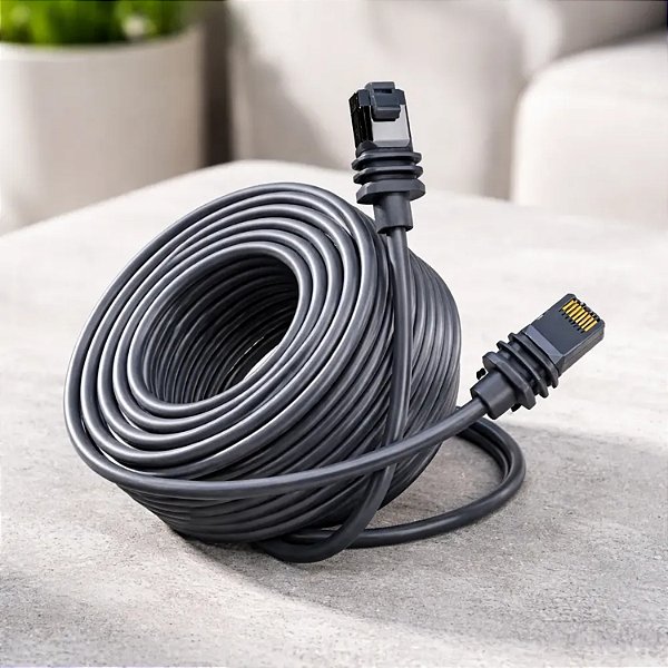 CABO DE REDE STARLINK 10M V3 GEN3 BLINDADO