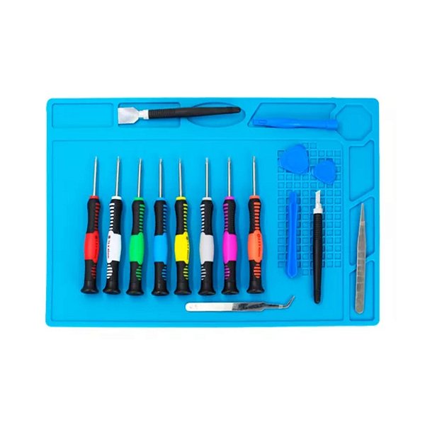 Kit Chaves de Precisão 16 peças com Manta Exbom