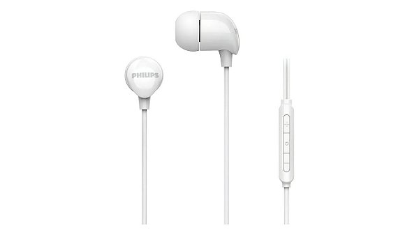 FONE DE OUVIDO HEADPHONE PHILIPS TAE 2146 WT  BRANCO USB TIPO C
