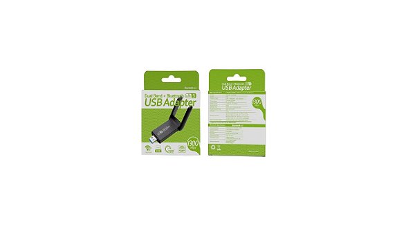 ADAPTADOR WIRELESS WIFI USB 3.0  BLUETOOTH 1300 MBPS LT-1300M
