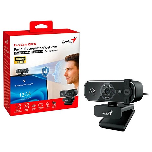 WEBCAM GENIUS FACECAM OPEN FULL HD 1080P