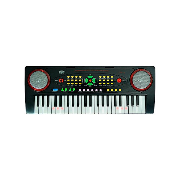 TECLADO MUSICAL INFANTIL CUSTOM SOUND CKKB-44 COM 44 TECLAS