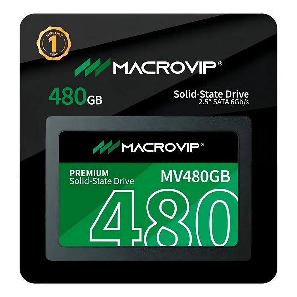 SSD 2.5 SATA 3.0 480 GB MACROVIP PREMIUM MV480