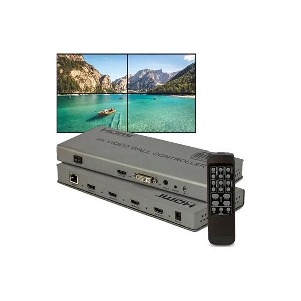 CONTROLADOR VIDEOWALL EXTENSOR DE VIDEO HDMI 2X2 HDVW2X2-P