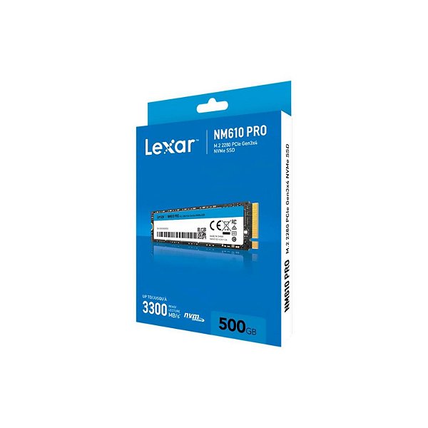 SSD M2 LEXAR 500GB NVME NM610 PRO