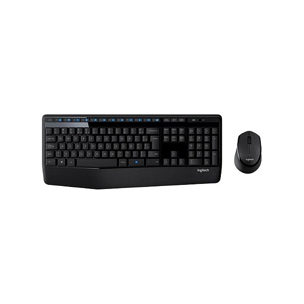 KIT TECLADO E MOUSE USB SEM FIO LOGITECH MK345 COMFORT