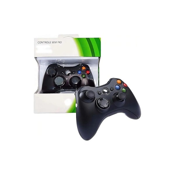 CONTROLE SEM FIO JOYSTICK HMASTON/ B MAX/ DM HSY-001 PARA XBOX 360