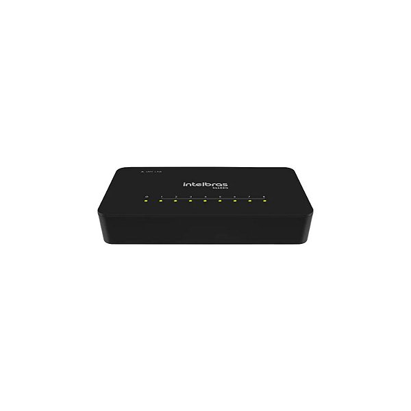 SWITCH INTELBRAS 8 PORTAS GIGABIT 10/100/1000 S1108G