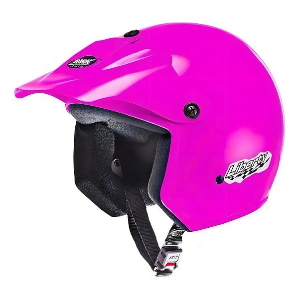 CAPACETE PRO TORK LIBERTY SEM VISEIRA ROSA
