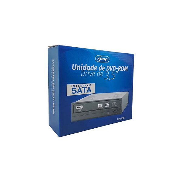 GRAVADOR KNUP DE DVD OU CD SATA 3.5" KP-LE301