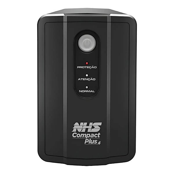 NOBREAK NHS COMPACT PLUS 4S 1000VA E.BIV S.220V OU CONF 120V BAT 2X7AH 8 TOMADAS