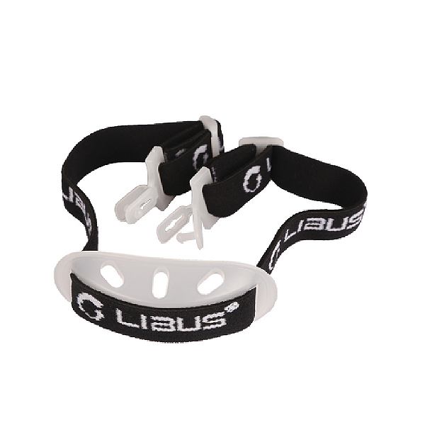 Jugular De Tecido Duas Pontas 15mm C/ Peça De Queixo Libus