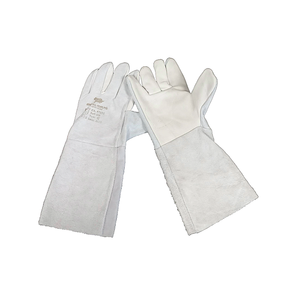 Luva De Segurança Apparel de Vaqueta Mista Punho De Raspa 20Cm - CA 47195