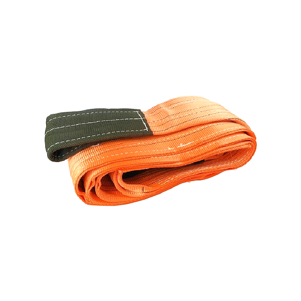 Cinta De Elevação De Carga Sling 10Ton X 8Metros (Laranja) Fita Cabo