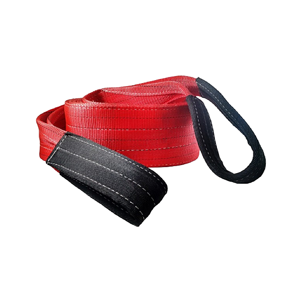 Cinta De Elevação De Carga Sling 5Ton X 4Metros (Vermelha) Fita Cabo