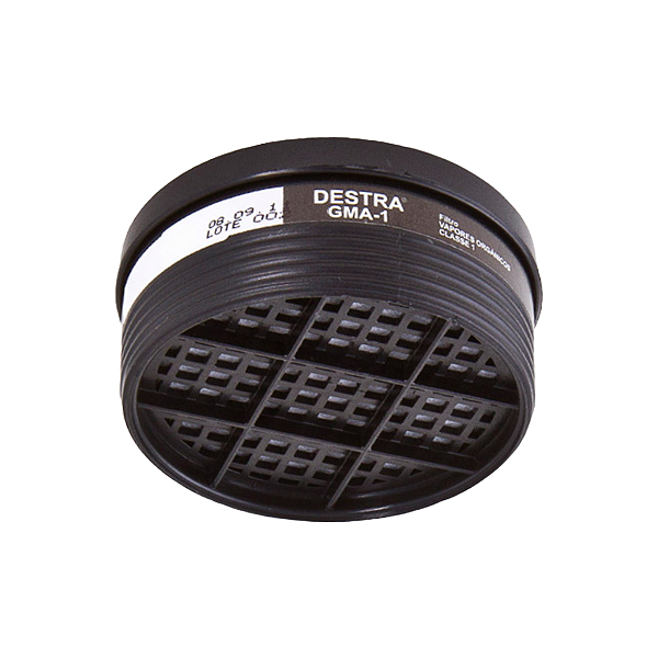 Filtro De Proteção Respiratória Destra GMA-1 Vapores Orgânicos VO