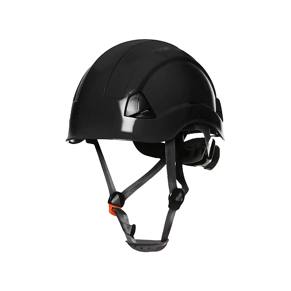 Capacete De Proteção P/ Trabalho Em Altura Steelflex Falcon Preto - CA 42234
