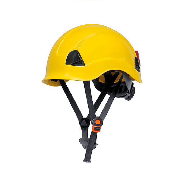 Capacete De Proteção P/ Trabalho Em Altura Steelflex Falcon Amarelo - CA 42234