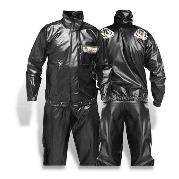 Conjunto em PVC Impermeável Moto Speed Preto Brascamp - CA 28482
